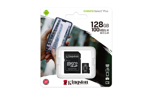 Kingston Canvas Select Plus MicroSDXC - 128 GB