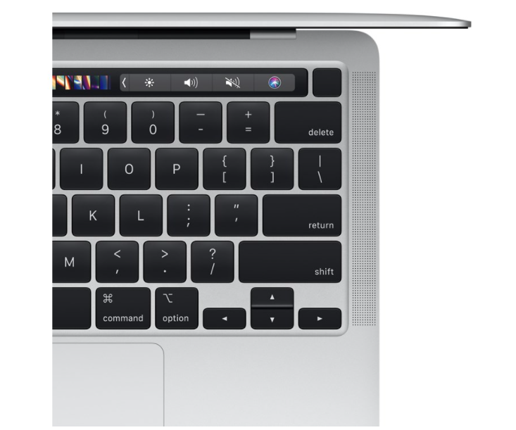 MacBook Pro (2020) 13.3 inch - M1 - 8 GB - 512 GB - Zilver