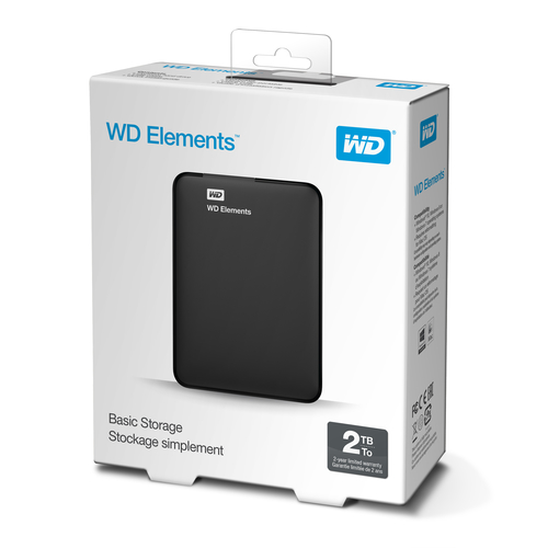 Western Digital Elements Portable - 2 TB