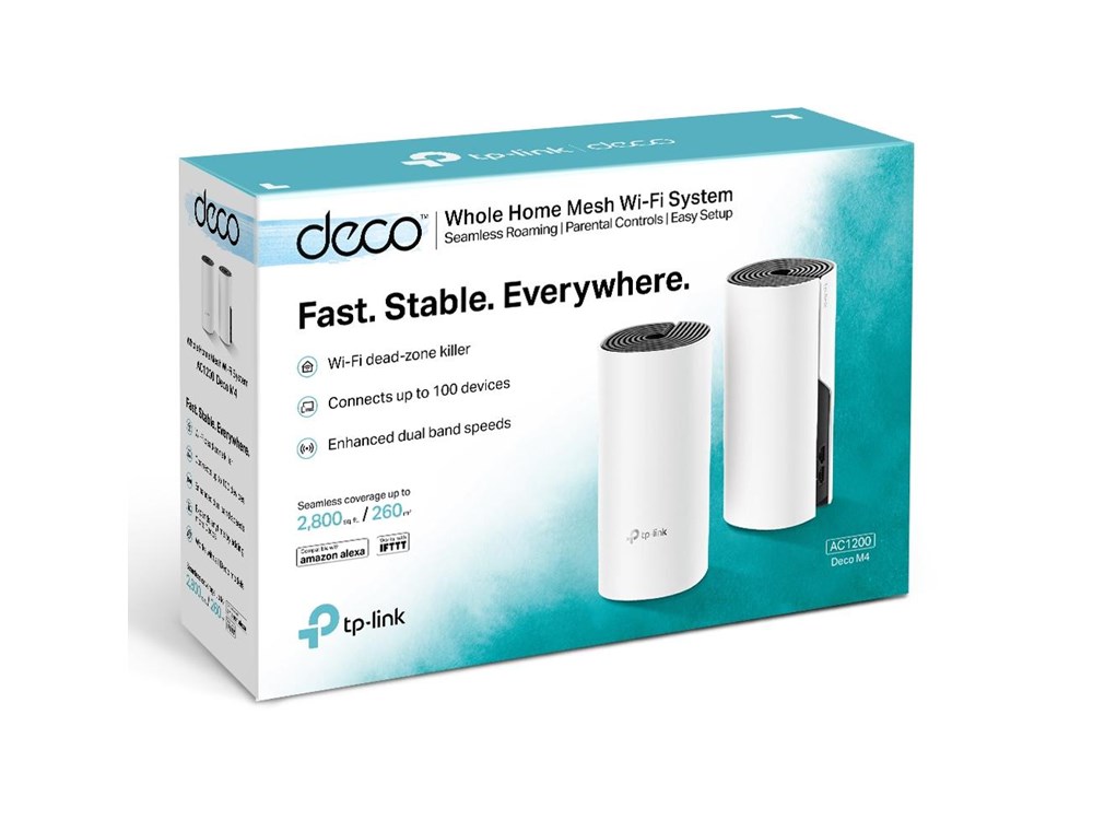 TP-LINK Deco M4 - Multiroom Wifi Systeem - Single