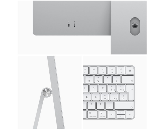 iMac 2021 24 inch - 256 GB - Zilver
