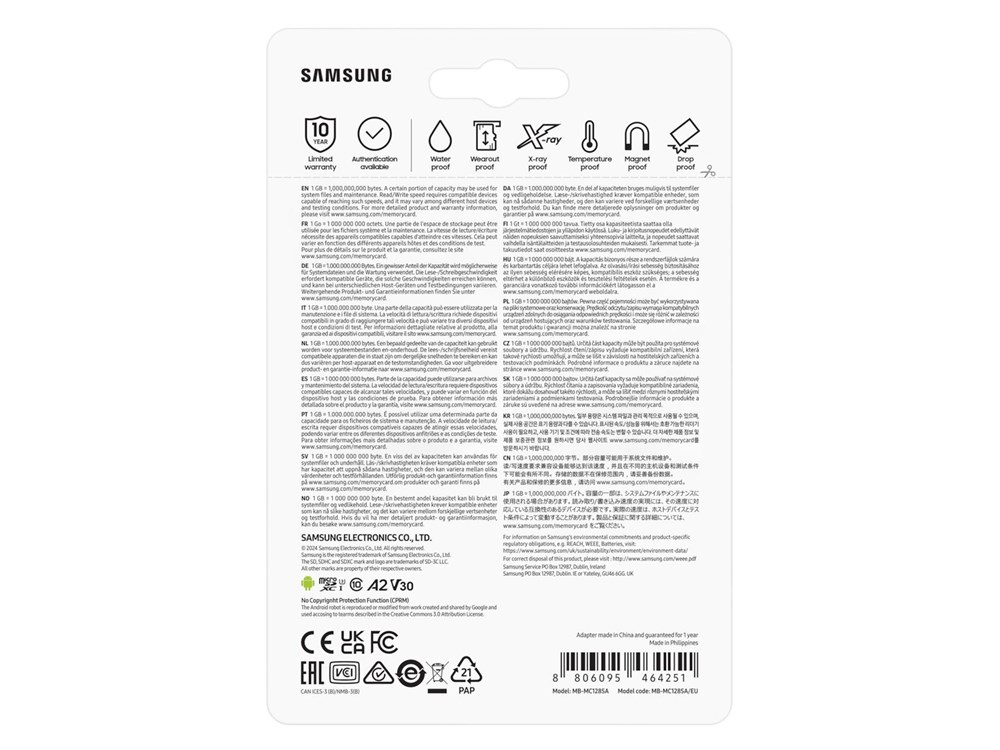 Samsung EVO Plus microSD - 128 GB
