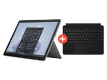 Microsoft Surface Go 4 - 256 GB - Platina - Inclusief Type Cover