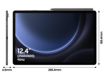 Samsung Galaxy Tab S9 FE+ 12.4-inch - 128 GB - Grijs