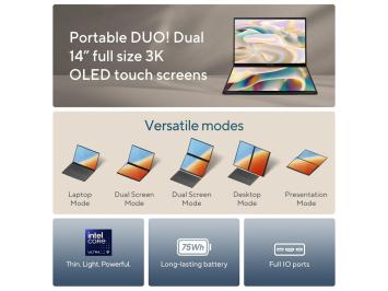 ASUS Zenbook Duo UX8406CA-PZ032W