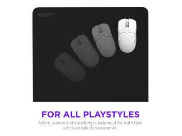 NZXT Zone Gaming Muismat XL - Zwart