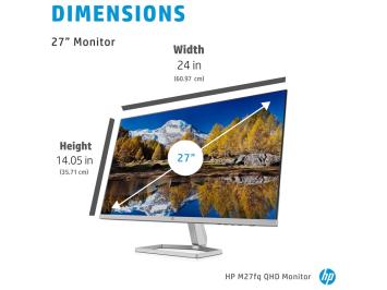 HP M27fq - 27 inch