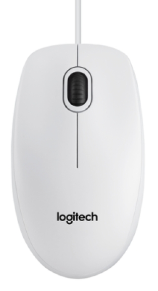 Logitech B100 - Optisch - Wit