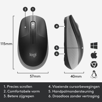 Logitech M190 - Optisch