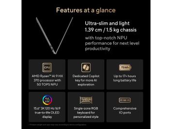 ASUS Vivobook S 15 OLED M5506WA-MA070W