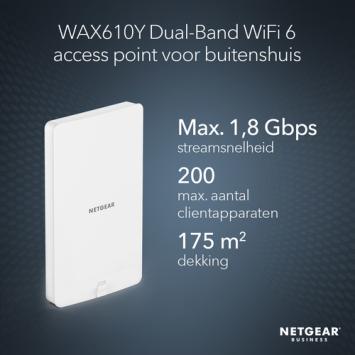 NETGEAR WAX610Y access point voor buiten