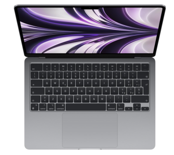 Apple MacBook Air (2022) 13.6 inch - M2 - 8 GB - 512 GB - Spacegrijs