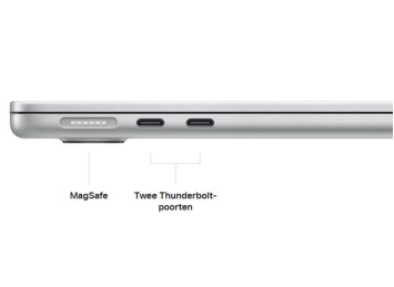 Apple MacBook Air (2022) 13.6 inch - M2 - 8 GB - 512 GB - Spacegrijs