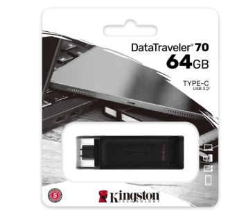 Kingston Technology DataTraveler 70 - USB-C - 64 GB