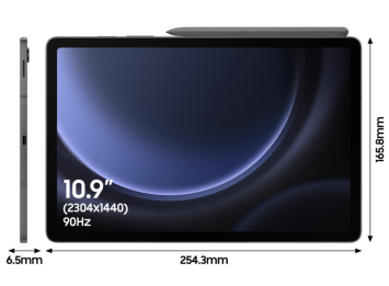 Samsung Galaxy Tab S9 FE 10.9-inch - 128 GB - Grijs