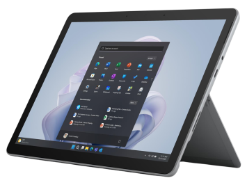 Microsoft Surface Go 4 - 256 GB - Platina - Inclusief Type Cover