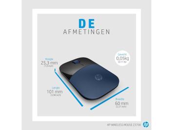 HP Z3700 - Optisch - Blauw