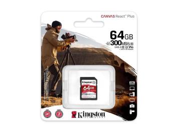 Kingston Technology Canvas React Plus SD 64 GB - Class 10